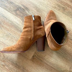 Sam Edelman Brown Blake Suede Boots/Booties